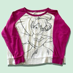 Disney Tinkerbell Raglan Sweatshirt " Spoiled " XL